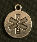 (image for) Silver Medica Charm